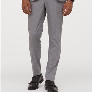 H&M Skinny Fit Suit Pants